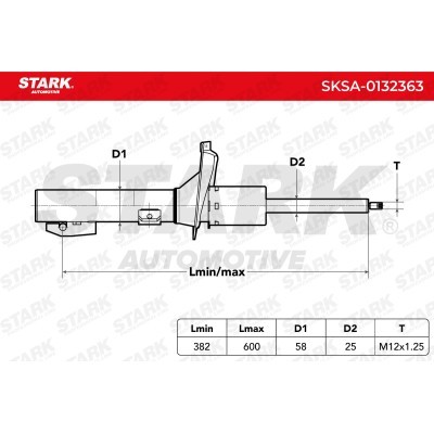 Shock Absorber Stark SKSA-0132363 SKSA-0132363 - photo 5