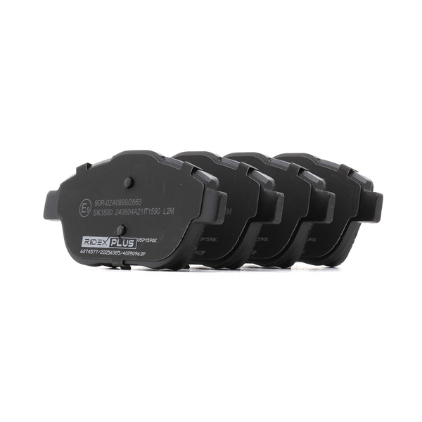 Brake Pads Set RIDEX 402B0963P 402B0963P - photo 1
