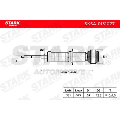 Shock Absorber Stark SKSA-0131077 SKSA-0131077 - photo 3