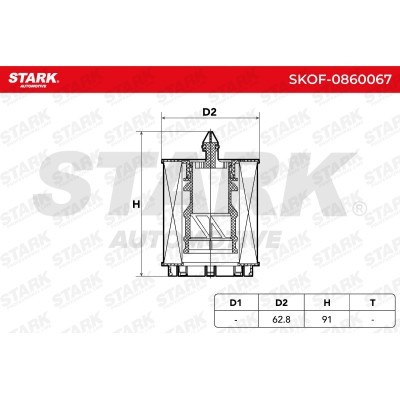 Oil Filter Stark SKOF-0860067 SKOF-0860067 - photo 3
