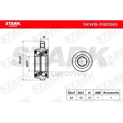 Wheel Bearing Stark SKWB-0180565 SKWB-0180565 - photo 5