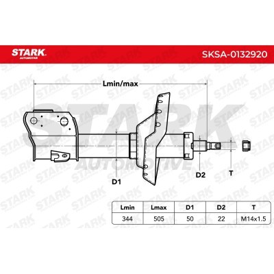 Shock Absorber Stark SKSA-0132920 SKSA-0132920 - photo 5