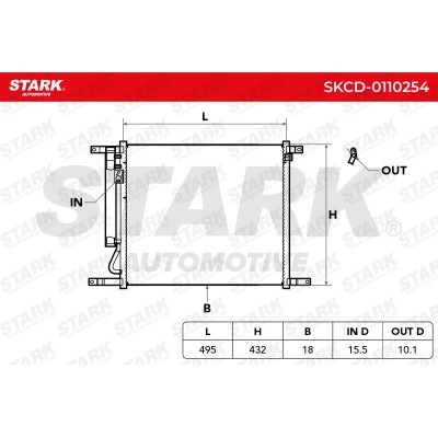 A/C condenser SKCD-0110254 - photo 7
