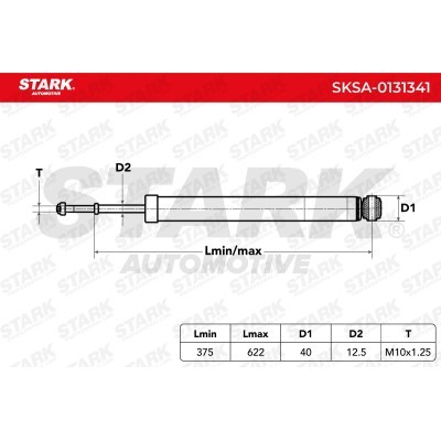 Shock Absorber Stark SKSA-0131341 SKSA-0131341 - photo 3