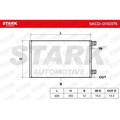 A/C condenser SKCD-0110375 - photo 7