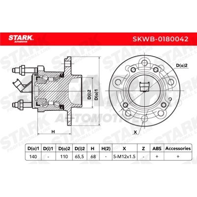 Wheel Bearing Stark SKWB-0180042 SKWB-0180042 - photo 4
