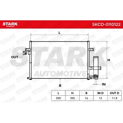 A/C condenser SKCD-0110122 - photo 8