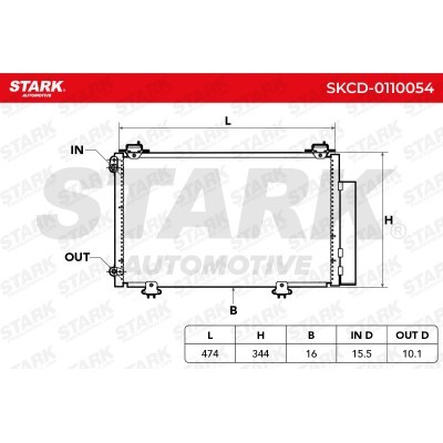 A/C condenser SKCD-0110054 - photo 5