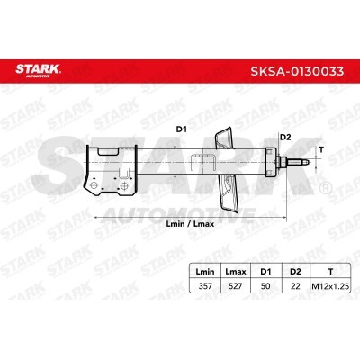 Shock Absorber Stark SKSA-0130033 SKSA-0130033 - photo 8