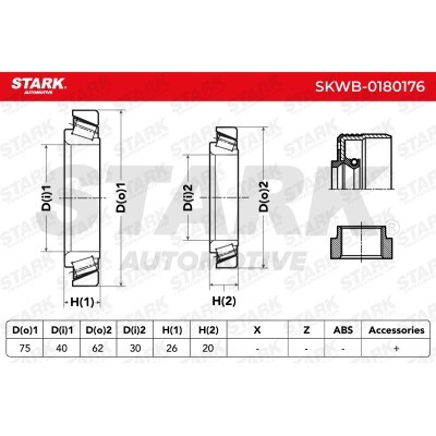 Wheel Bearing Stark SKWB-0180176 SKWB-0180176 - photo 6