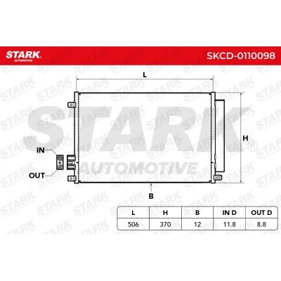 A/C condenser SKCD-0110098 - photo 5