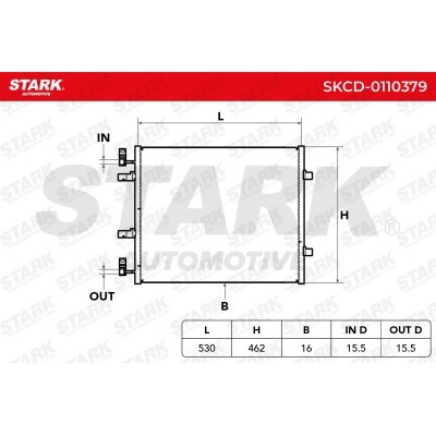 A/C condenser SKCD-0110379 - photo 8