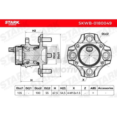 Wheel Bearing Stark SKWB-0180049 SKWB-0180049 - photo 4