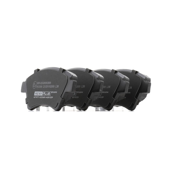 Brake Pads Set RIDEX 402B1525P 402B1525P - photo 1