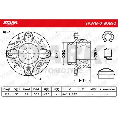 Wheel Bearing Stark SKWB-0180590 SKWB-0180590 - photo 5