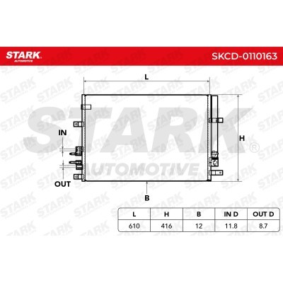 A/C condenser SKCD-0110163 - photo 5