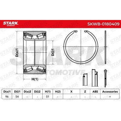 Wheel Bearing Stark SKWB-0180409 SKWB-0180409 - photo 5