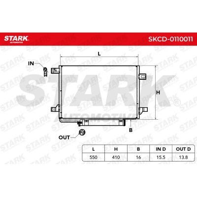 A/C condenser SKCD-0110011 - photo 7