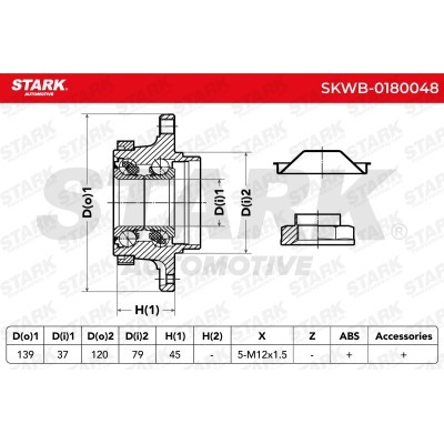 Wheel Bearing Stark SKWB-0180048 SKWB-0180048 - photo 6