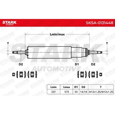 Shock Absorber Stark SKSA-0131448 SKSA-0131448 - photo 7