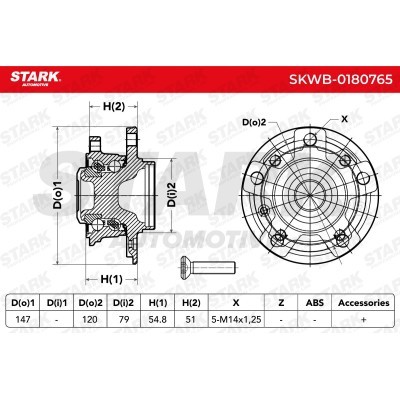 Wheel Bearing Stark SKWB-0180765 SKWB-0180765 - photo 5
