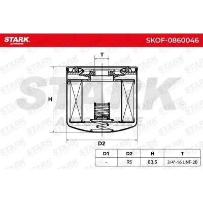 Oil Filter Stark SKOF-0860046 SKOF-0860046 - photo 6