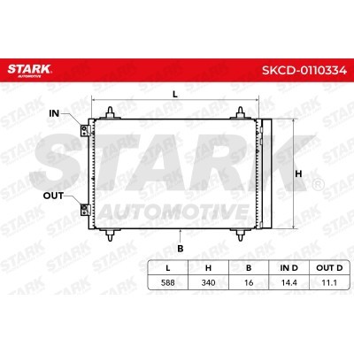A/C condenser SKCD-0110334 - photo 7