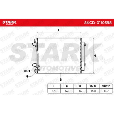 A/C condenser SKCD-0110598 - photo 4