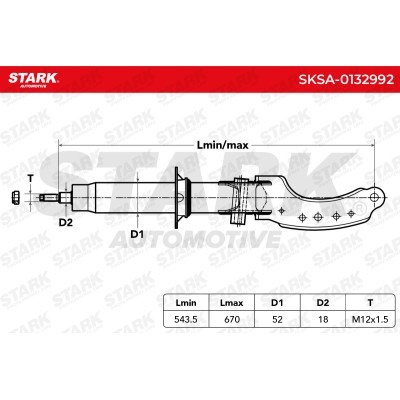 Shock Absorber Stark SKSA-0132992 SKSA-0132992 - photo 5