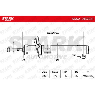 Shock Absorber Stark SKSA-0132951 SKSA-0132951 - photo 5
