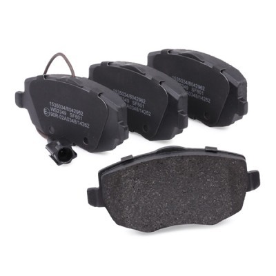 Brake Pads Set RIDEX 402B0687 402B0687 - photo 6