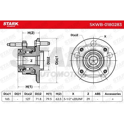 Wheel Bearing Stark SKWB-0180283 SKWB-0180283 - photo 6