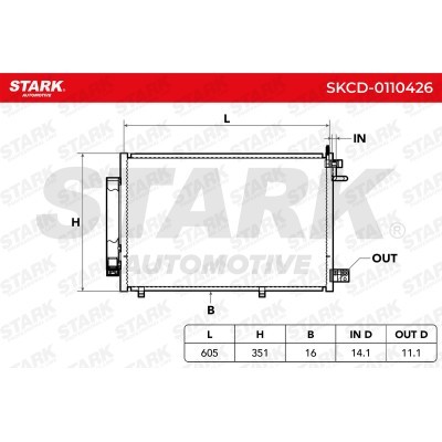 A/C condenser SKCD-0110426 - photo 6