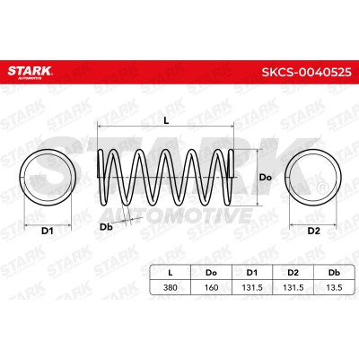 Suspension Spring Stark SKCS-0040525 SKCS-0040525 - photo 6