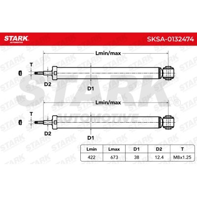 Shock Absorber Stark SKSA-0132474 SKSA-0132474 - photo 4