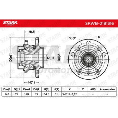 Wheel Bearing Stark SKWB-0181316 SKWB-0181316 - photo 4