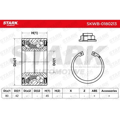 Wheel Bearing Stark SKWB-0180213 SKWB-0180213 - photo 2