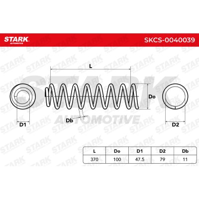 Suspension Spring Stark SKCS-0040039 SKCS-0040039 - photo 6