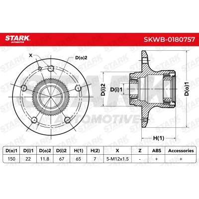 Wheel Bearing Stark SKWB-0180757 SKWB-0180757 - photo 5