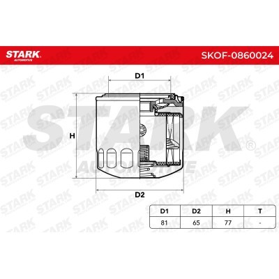Oil Filter Stark SKOF-0860024 SKOF-0860024 - photo 3