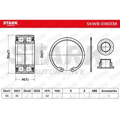 Wheel Bearing Stark SKWB-0180138 SKWB-0180138 - photo 3