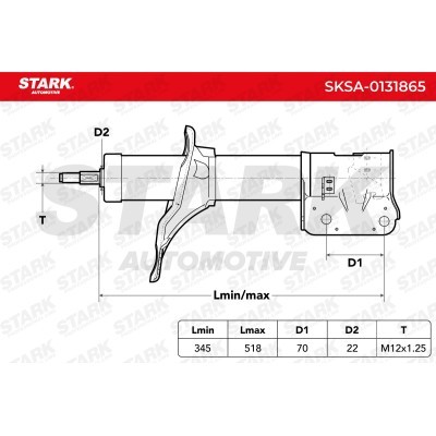 Shock Absorber Stark SKSA-0131865 SKSA-0131865 - photo 3