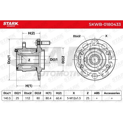 Wheel Bearing Stark SKWB-0180433 SKWB-0180433 - photo 4