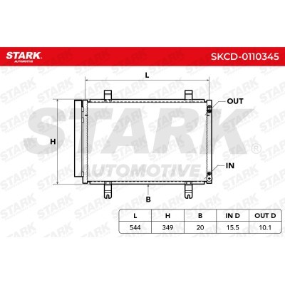 A/C condenser SKCD-0110345 - photo 7