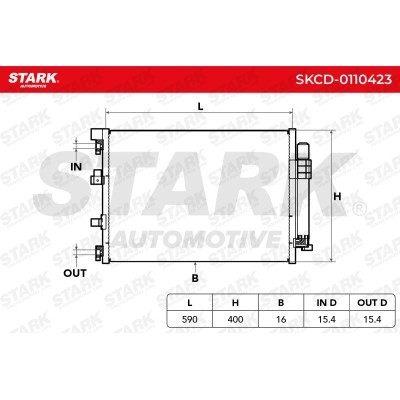A/C condenser SKCD-0110423 - photo 5