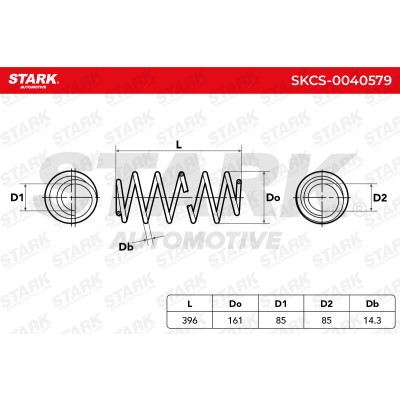 Suspension Spring Stark SKCS-0040579 SKCS-0040579 - photo 8