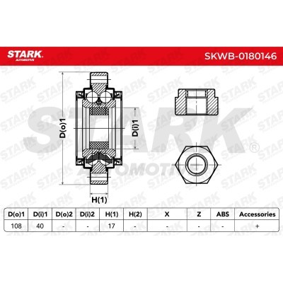 Wheel Bearing Stark SKWB-0180146 SKWB-0180146 - photo 5