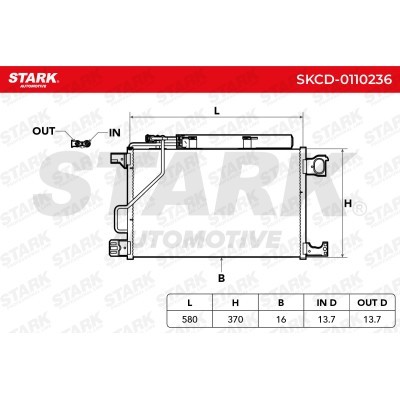 A/C condenser SKCD-0110236 - photo 7