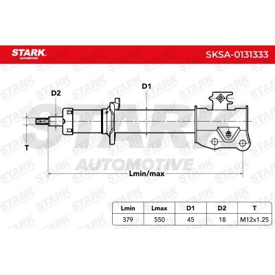Shock Absorber Stark SKSA-0131333 SKSA-0131333 - photo 3