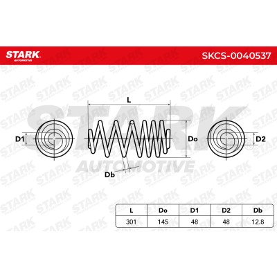 Suspension Spring Stark SKCS-0040537 SKCS-0040537 - photo 5